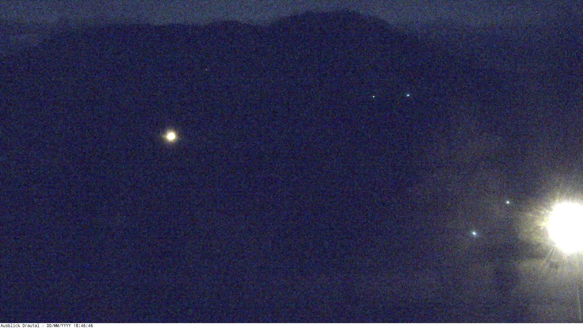 Webcam: Blick ins Drautal