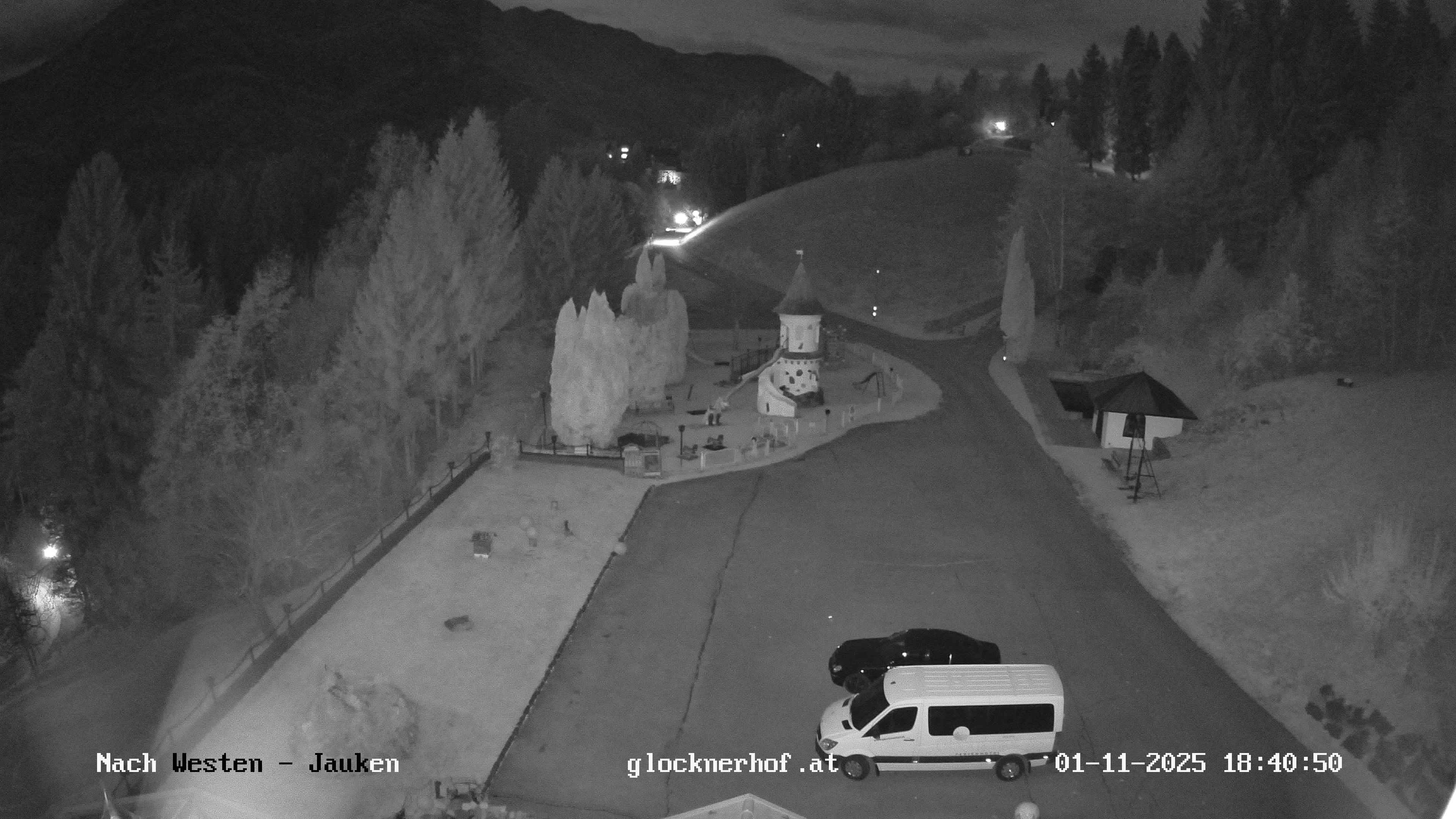 Blick nach Westen: Jauken